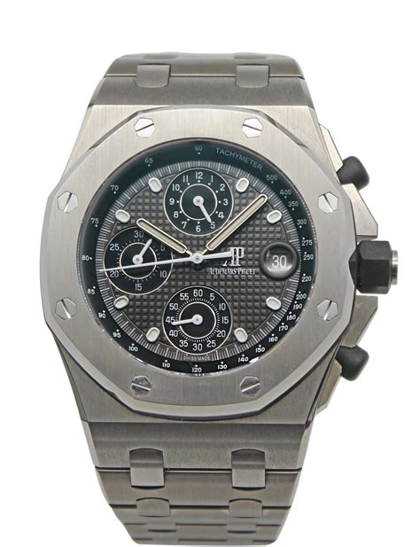 audemars piguet titanium offshore|audemars royal oak offshore price.